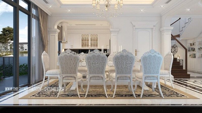 Thiết kế phòng ăn tại Hà Nội